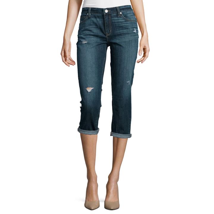 A.n.a Rolled Boyfriend Cropped Pant