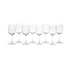 Mikasa Cheers Set Of 8 White Wine Glasses