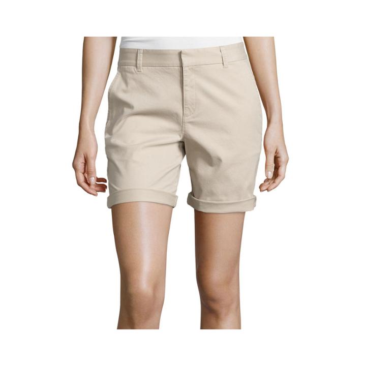 Stylus&trade; Boyfriend Twill Bermuda Shorts