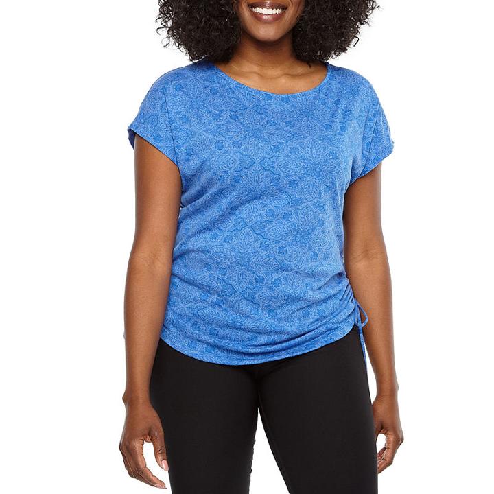 St. John's Bay Active Tunic Top Petites