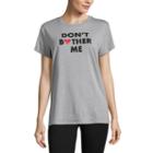 City Streets Don't Bother Me Graphic T-shirt- Juniors