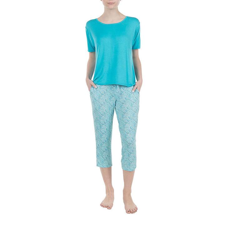 Lissome Short Sleeve Scoop Hi Low Tee