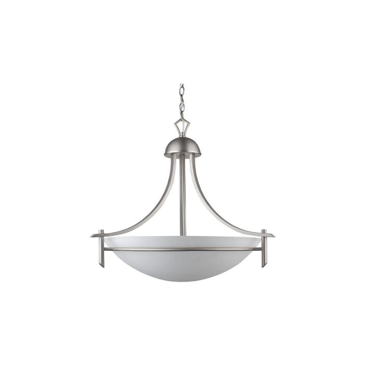 Kelsey 3-light Silver Chandelier