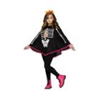 Day Of The Dead Child Poncho Costume