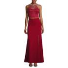 My Michelle Sleeveless Beaded Embellished Dress Set-juniors