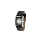 Armitron Mens Black Leather Gray Degrade Watch
