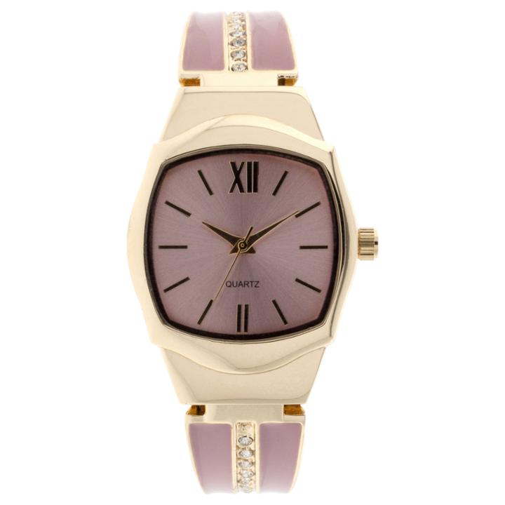 Mixit Womens Gold Tone Bangle Watch-jcp2975gpk
