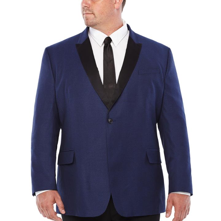 J.ferrar Classic Fit Woven Sport Coat - Big And Tall