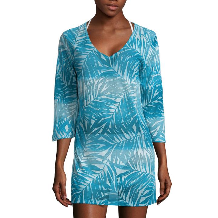 A.n.a Long Sleeve Ombre Tunic