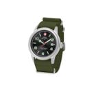 Swiss Military By Charmex Vintage Mens Green Strap Watch-78335 8 A