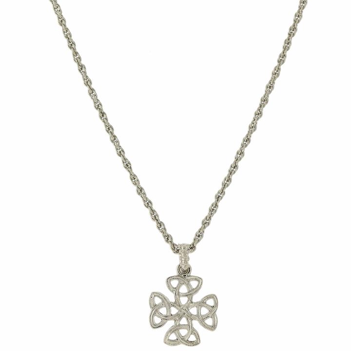 1928 Symbols Of Faith Religious Jewelry Womens Pendant Necklace