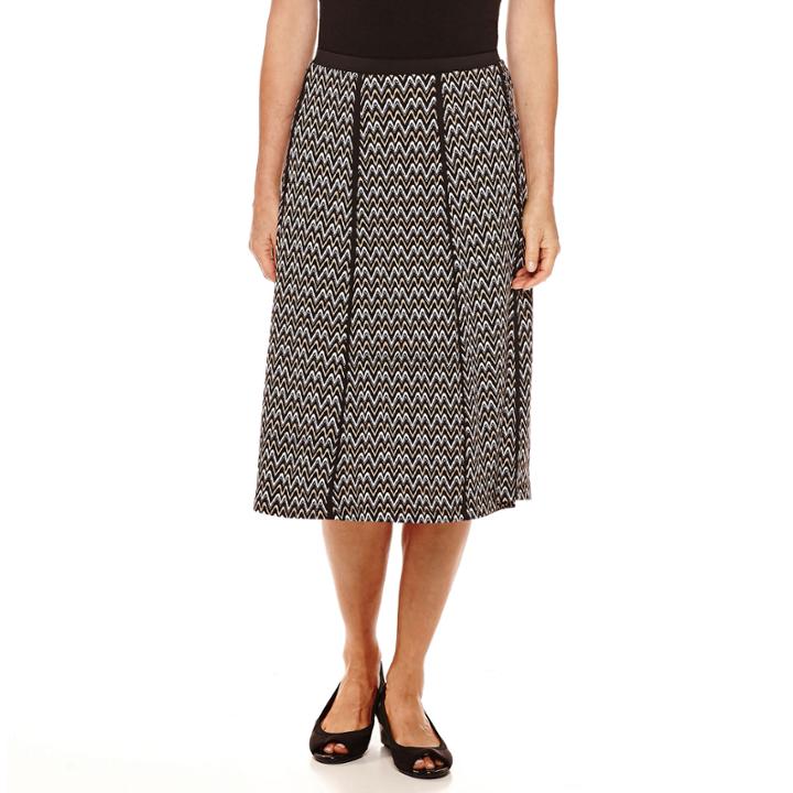Alfred Dunner Madison Park Print Gore Skirt