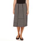Alfred Dunner Madison Park Print Gore Skirt