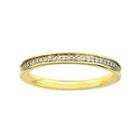Personally Stackable 1/5 Ct. T.w. Diamond 18k/silver Ring