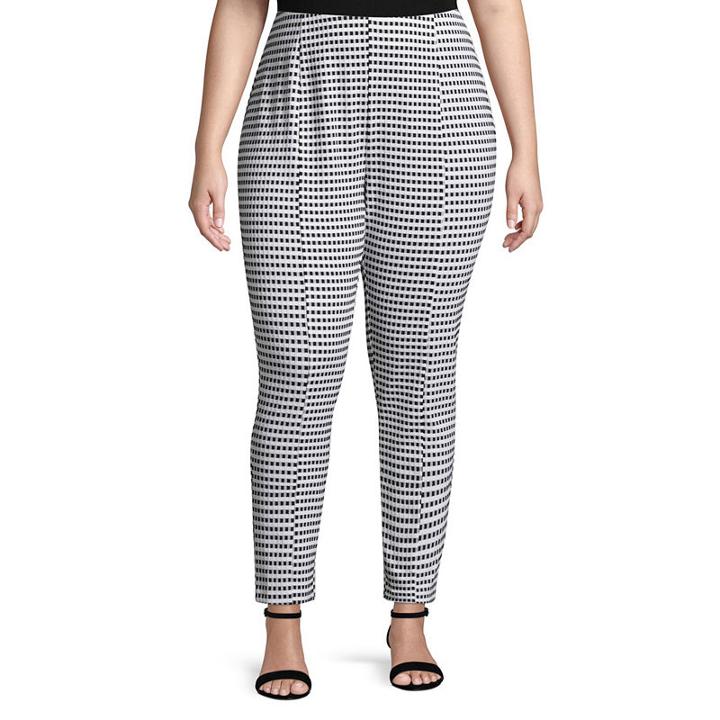 Bold Elements High Waist Pull-on Pants-plus