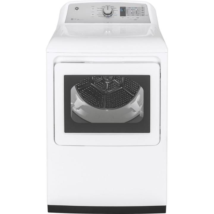 Ge 7.4 Cu. Ft. Capacity Aluminized Alloy Drum Electric Dryer With He Sensor Dry - Gtd75ecslws