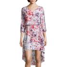 A.n.a Long-sleeve High-low Dress