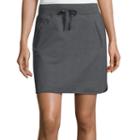 Made For Life&trade; Side Vent French Terry Skort - Petite
