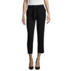 Worthington Tie Front Crop Pants
