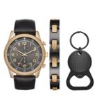 Mens Black 3-pc. Watch Boxed Set-fmdjset521
