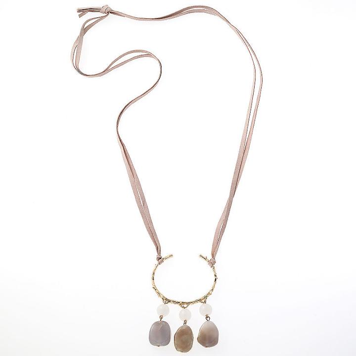 Natasha Accessories Womens Multi Color Beaded Necklace
