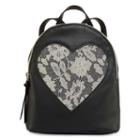 Front Lace Heart Backpack
