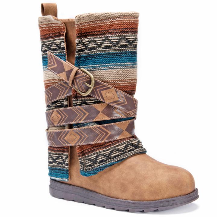 Muk Luks Nikki Womens Water Resistant Winter Boots