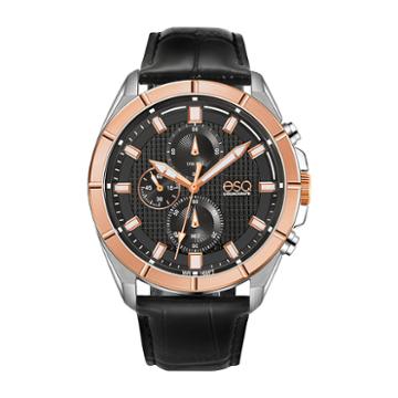 Esq Mens Black Strap Watch-37esq013301a