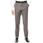 Jf J. Ferrar Men's Stretch Gray Sharkskin Slim- Fit Pants