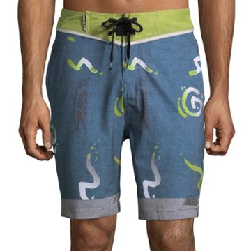 Pipeline Abstract Board Shorts