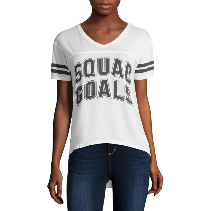 Novelty Short-sleeve Burnout Football Tee