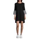 As U Wish 3/4 Sleeve Sweater Dress-juniors