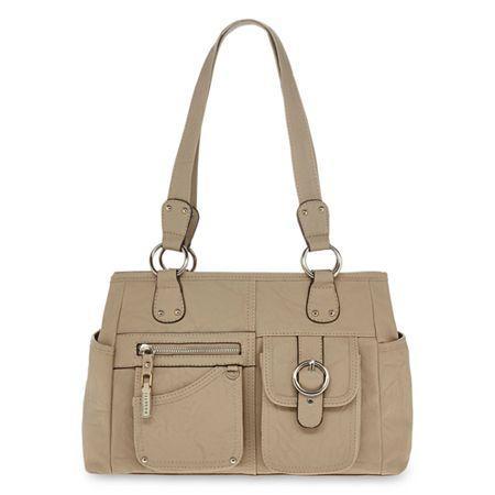 Rosetti Riveting Seams Satchel