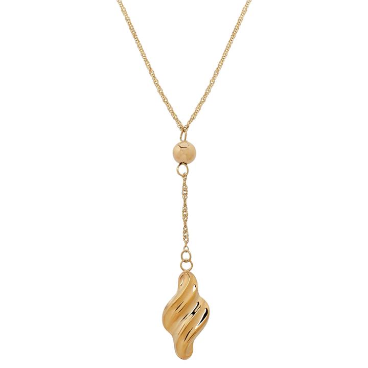 Limited Quantities! Womens 10k Y Necklace