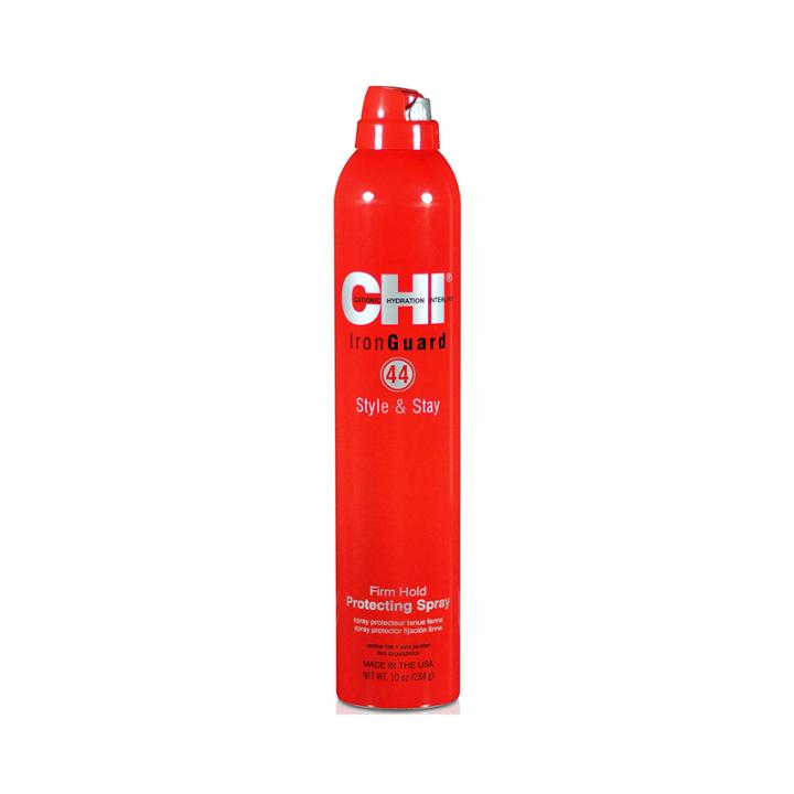 Chi Iron Guard 44 Style & Stay Firm Hold Protecting Spray - 10 Oz.