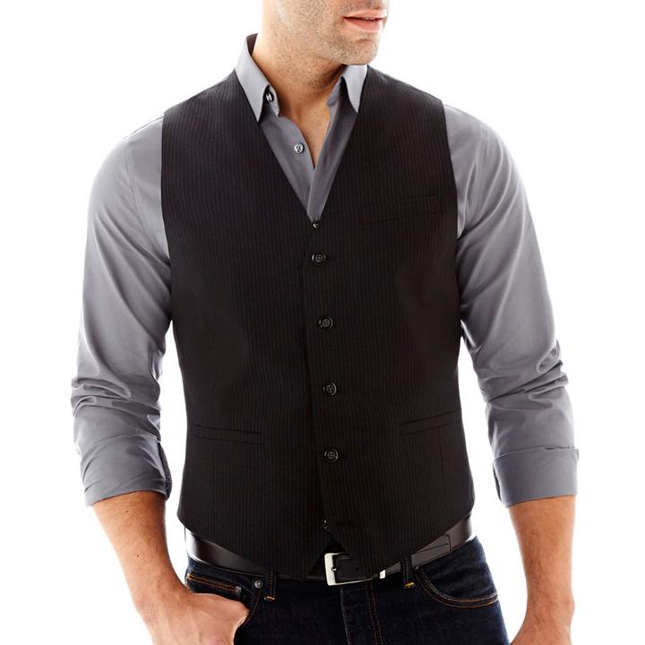 Jf J. Ferrar Dressy Vest