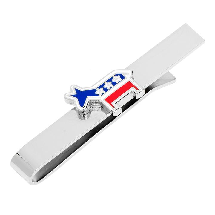 Democrat Donkey Tie Bar