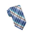 Stafford Mcmurray Plaid Silk Tie