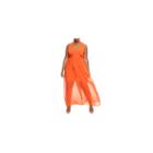 Fashion To Figure Sunset Sleeveless Chiffon Maxi Dress-plus