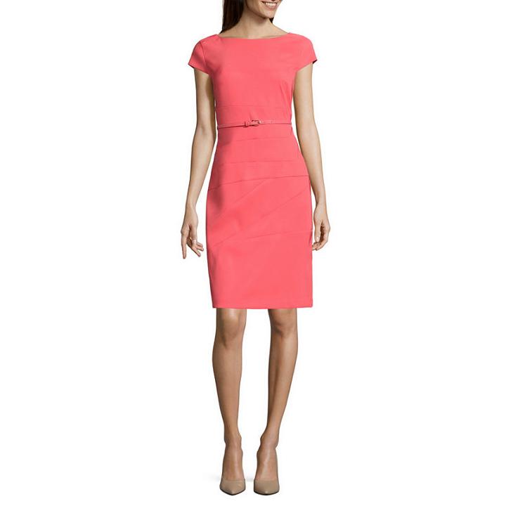 Alyx Short Sleeve Splicesheath Dress