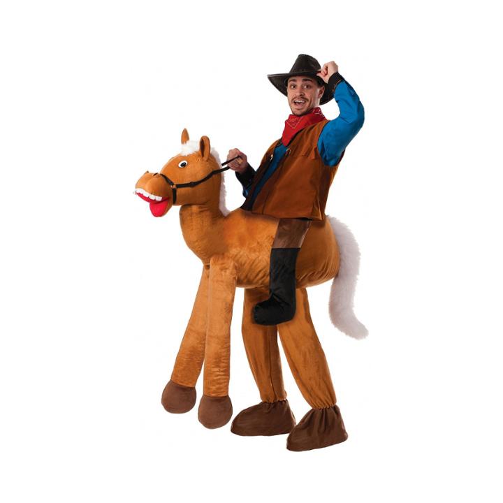 Ride A Horse Pull-on Pants Adult Costume - One Size Fits Most