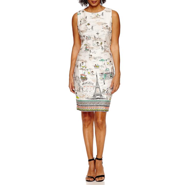 Be By Chetta B Sleeveless Sheath Dress