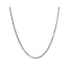 Mens Stainless Steel 30 3mm Rolo Chain