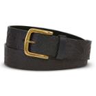 Embossed Flower Print Belt