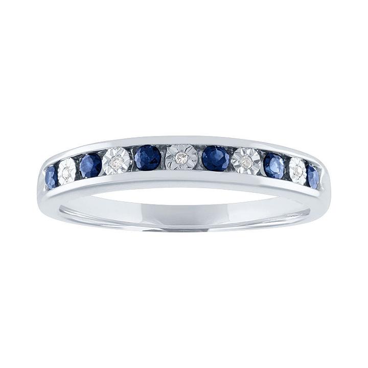 Modern Bride Gemstone Womens Round Multi Color Stone 10k Gold Engagement Ring