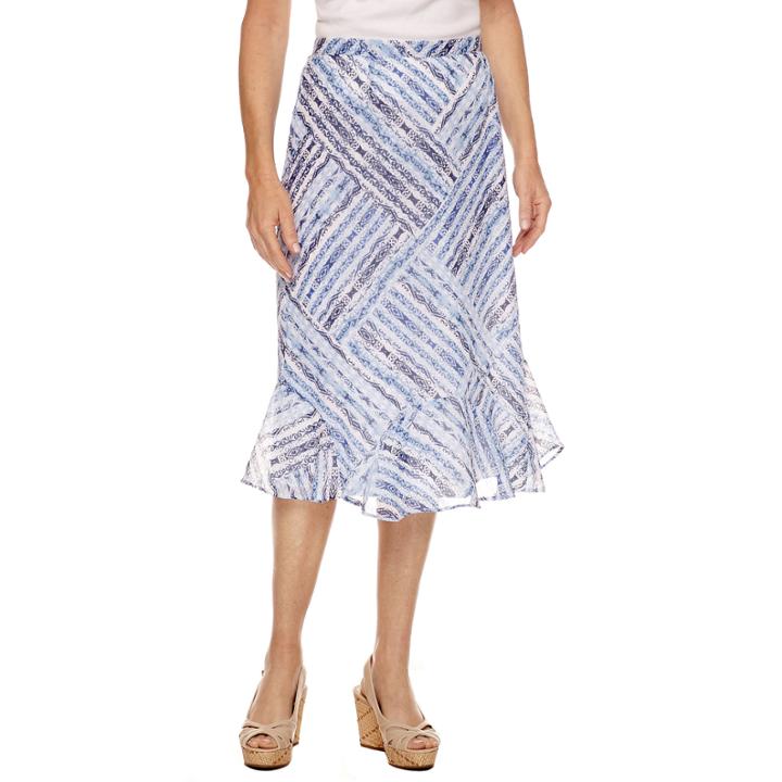 Alfred Dunner Classics Flared Skirt