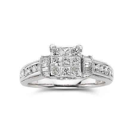 1 Ct. T.w. Diamond Engagement Ring