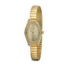 Laura Ashley Womens Gold Expandable Bracelet Watch La31010yg