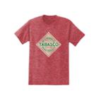 Short Sleeve Tabasco Label Crew Neck T-shirt