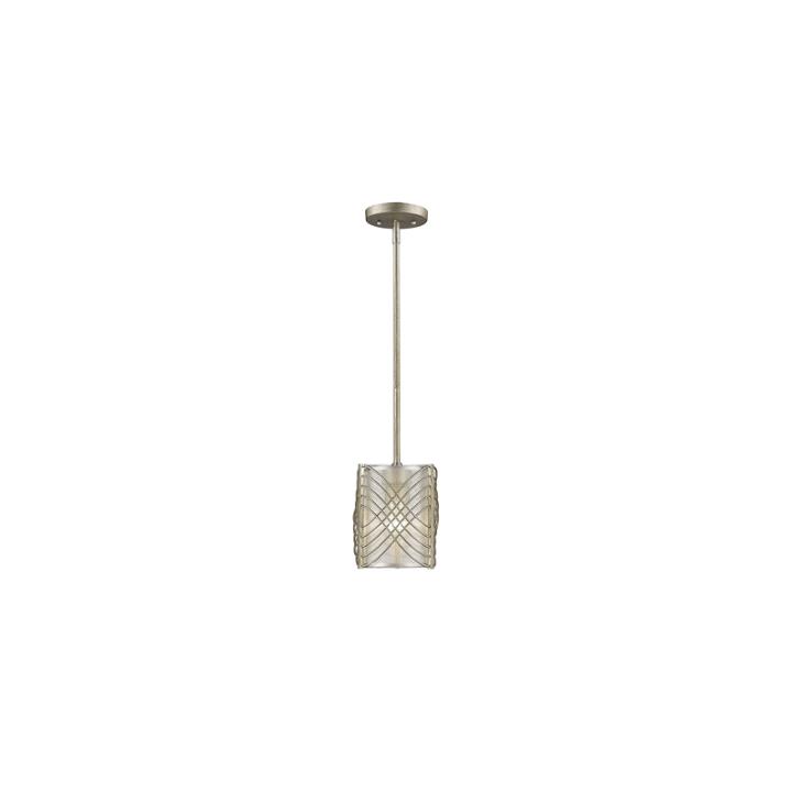Zara Mini Pendant In White Gold